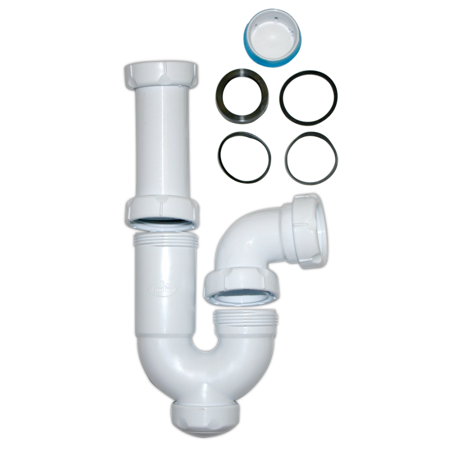 Fricosmos Sifón de desagüe para lavamanos S-31 1 1/2