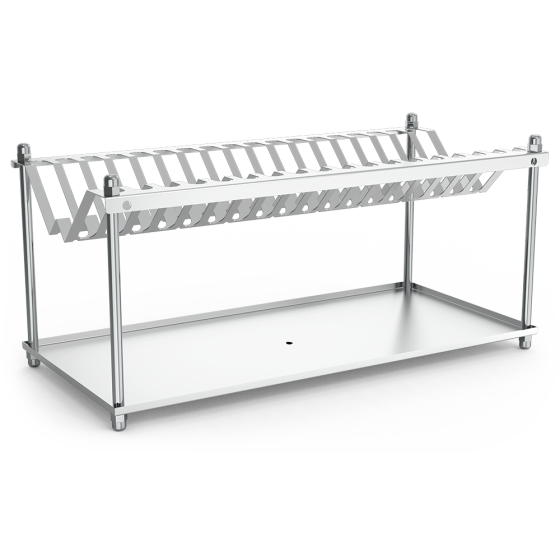Fricosmos escurridor inoxidable de platos y vasos 484x228x225