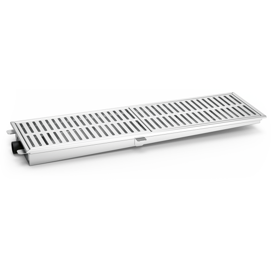 Fricosmos - Canal colector inox 1000 mm salida horizontal