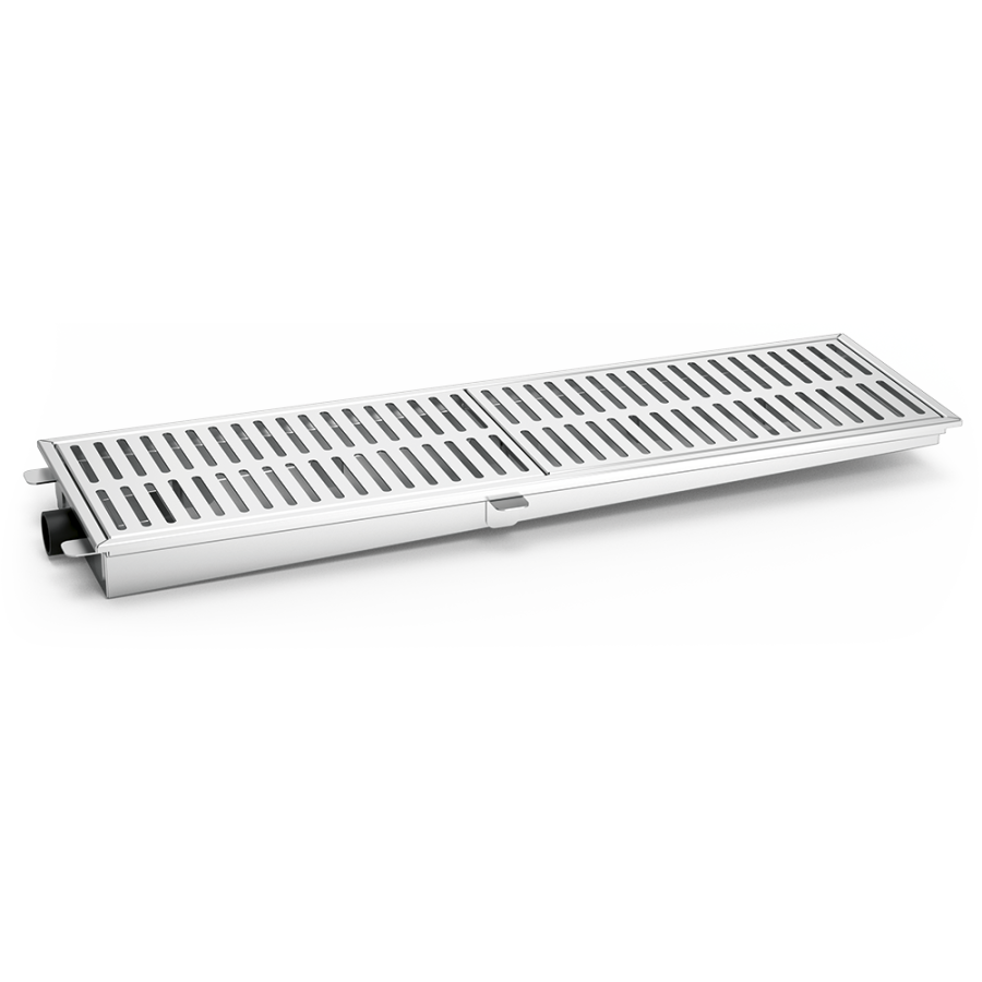 Fricosmos - Canal colector inox 1000 mm salida horizontal