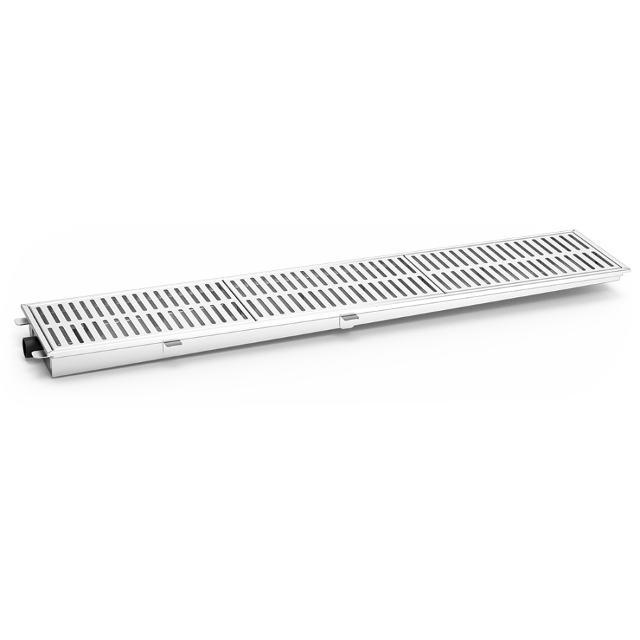 Fricosmos - Canal colector inox 1000 mm salida horizontal