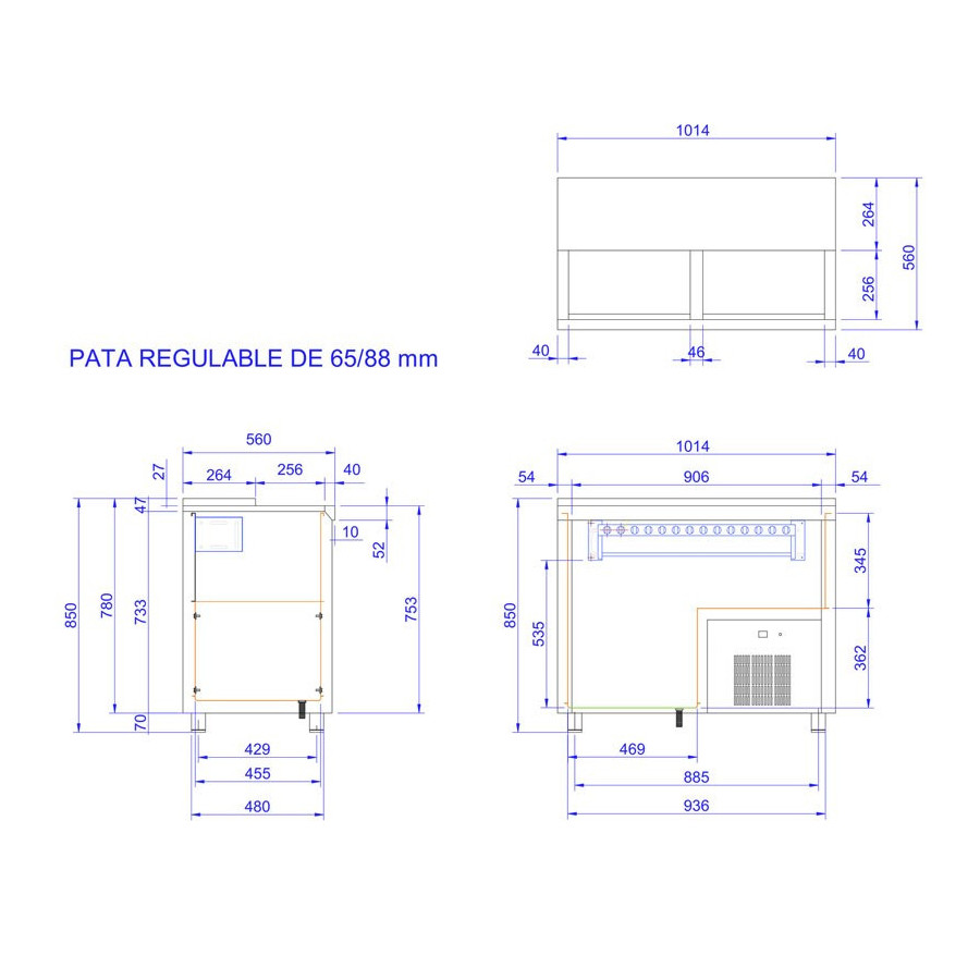 Enfriador de botellas EB-100-I