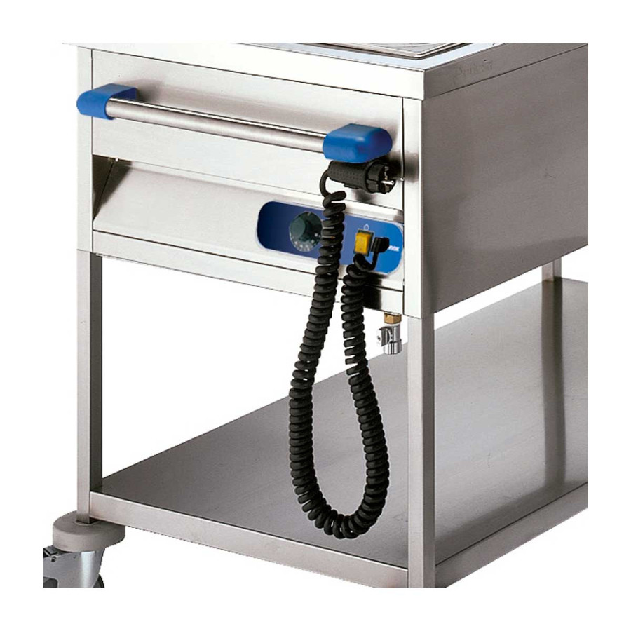 Carro Baño María CBM-311 - Capacidad 3 Cubetas GN 1/1