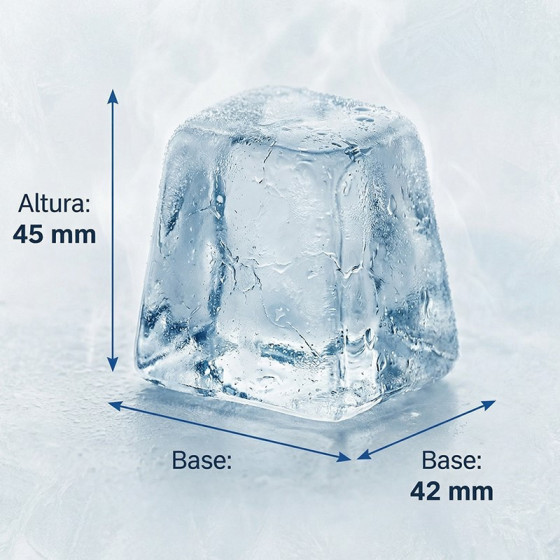 Máquina de hielo de cubito macizo FHC-40-W HC