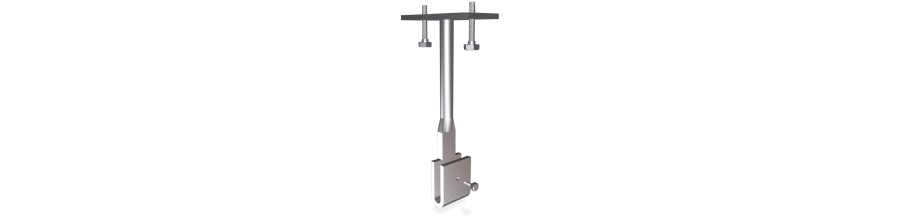 Soportes Inox Para Tubo Y Pletina A Techo