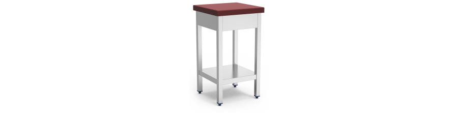 Tajos De Polietileno Con Base Inox