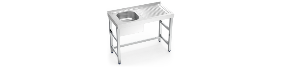 Fregaderos Inox Con Soporte