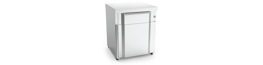 Mesas Inox Con Puertas O Cajones